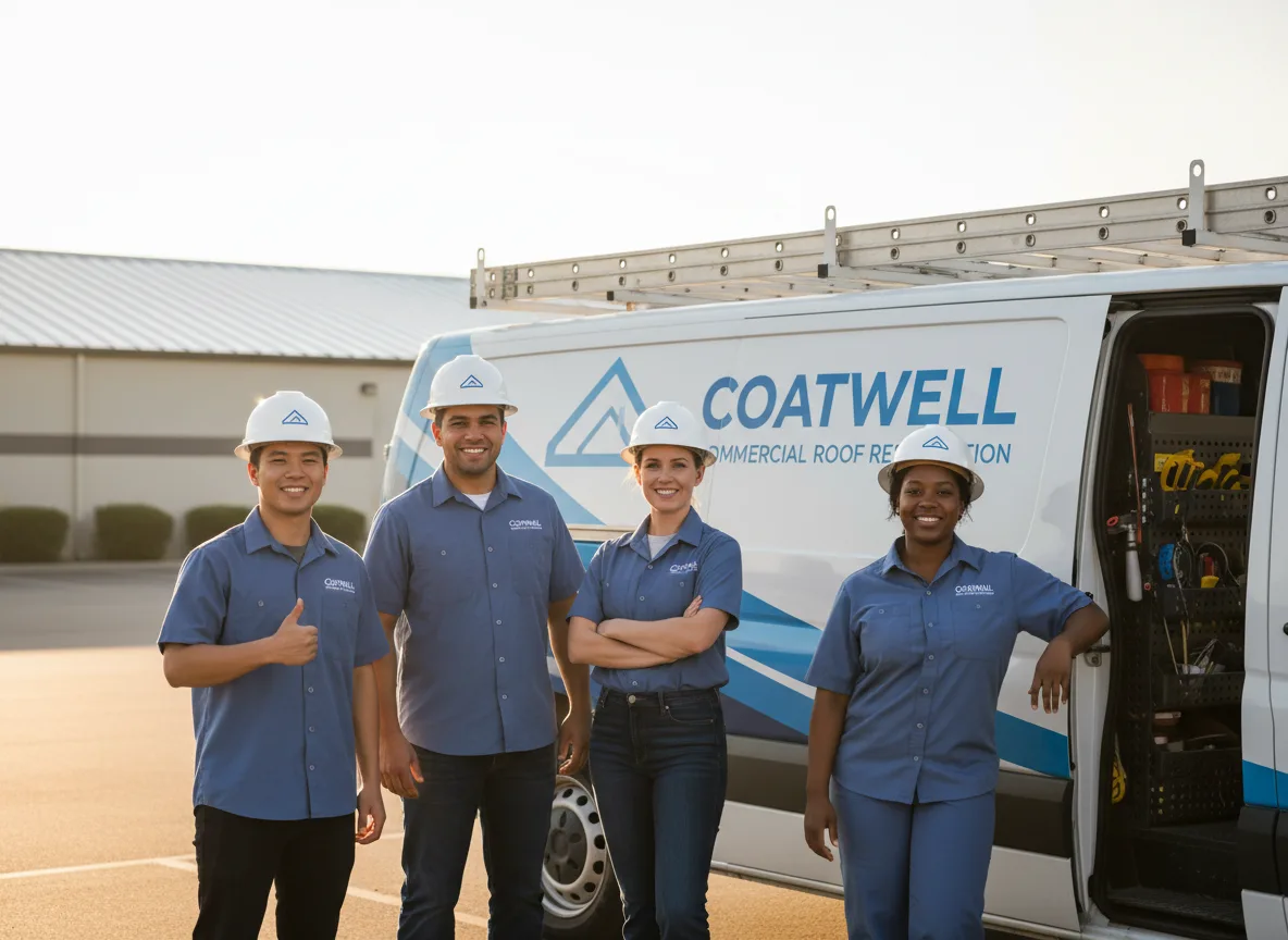 Commercial roof coating company in Shrewsbury, MA